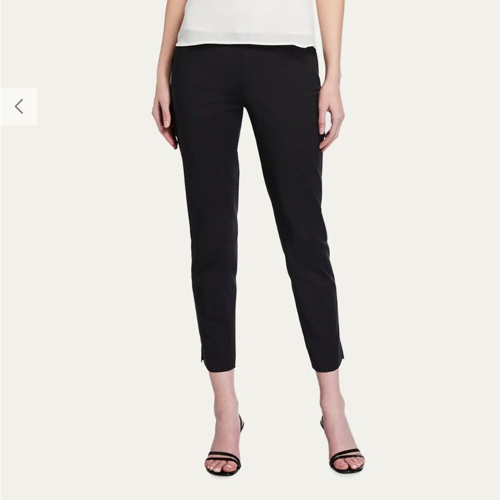 NWT Lafayette 148 New York Black Stanton Dress Pants Size 18 - Picture 1 of 5